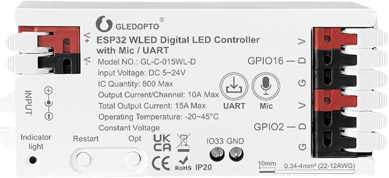GLEDOPTO ESP32 WLED Controller