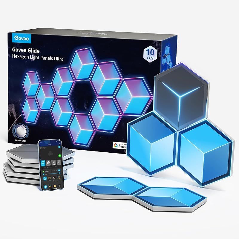 Glide Hexagon Light Panels Ultra