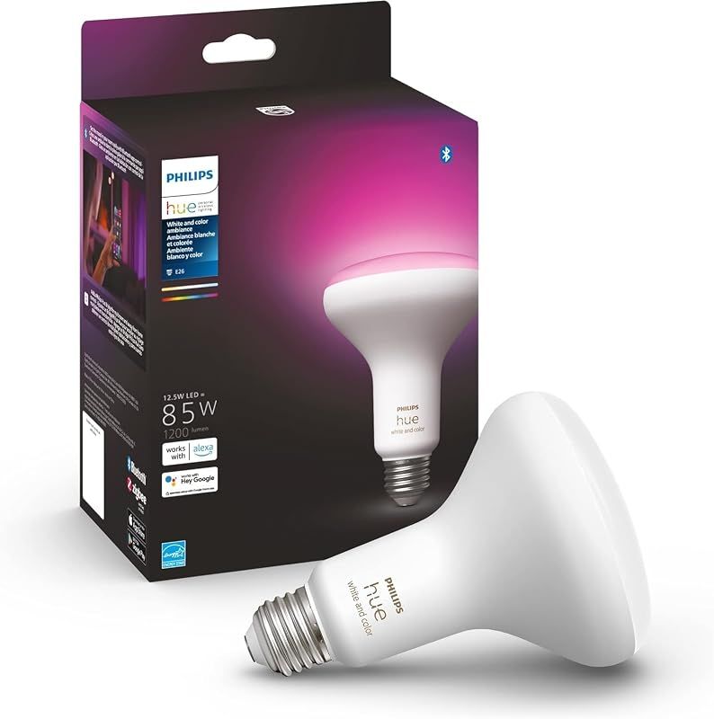Hue BR30 White & Color Ambiance Bulb