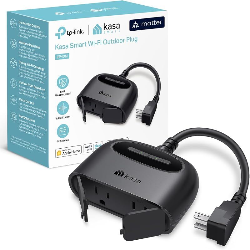 Kasa EP40M Matter Outdoor Smart Plug