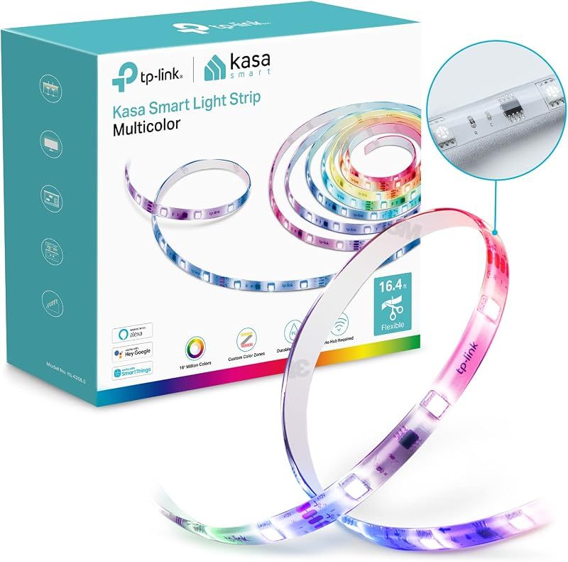 Kasa KL420L5 RGBIC Light Strip 16.4ft
