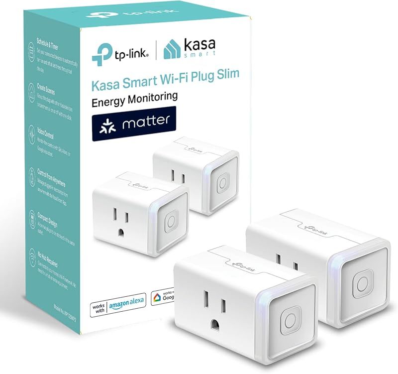 Kasa KP125M Matter Smart Plug (2-pack)