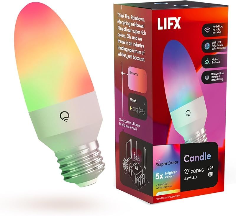 LIFX Candle Color Bulb