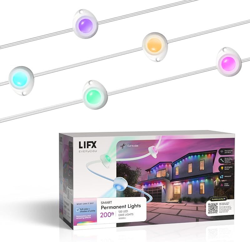 LIFX Permanent Outdoor Lights 200ft