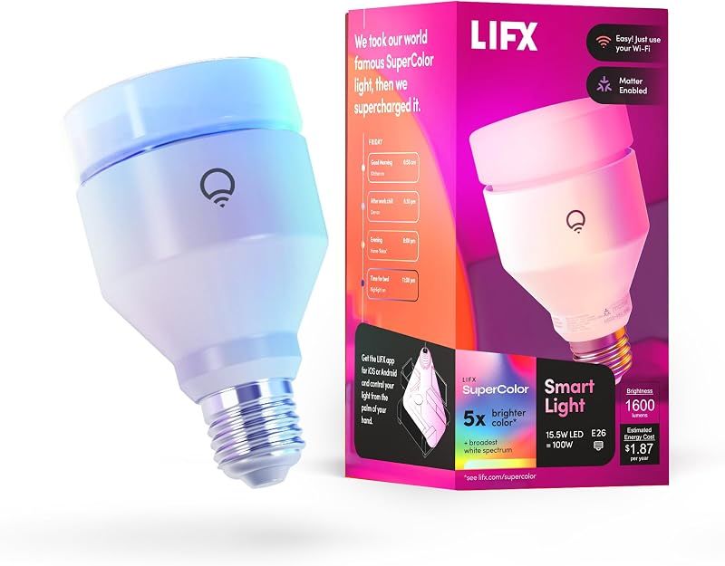 LIFX Supercolor A21 Bulb 1600lm