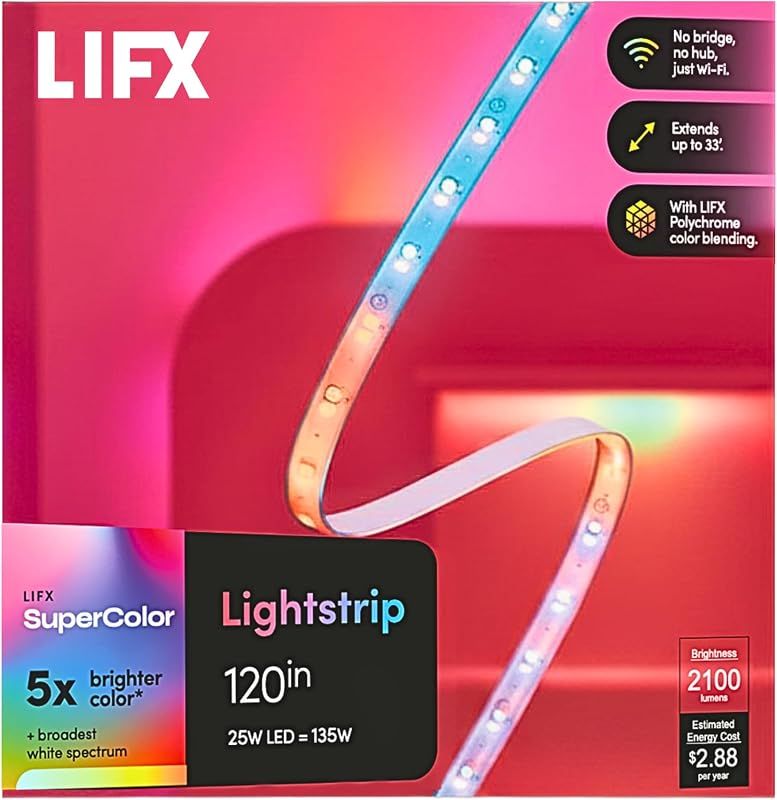 LIFX Supercolor Lightstrip 10ft Kit