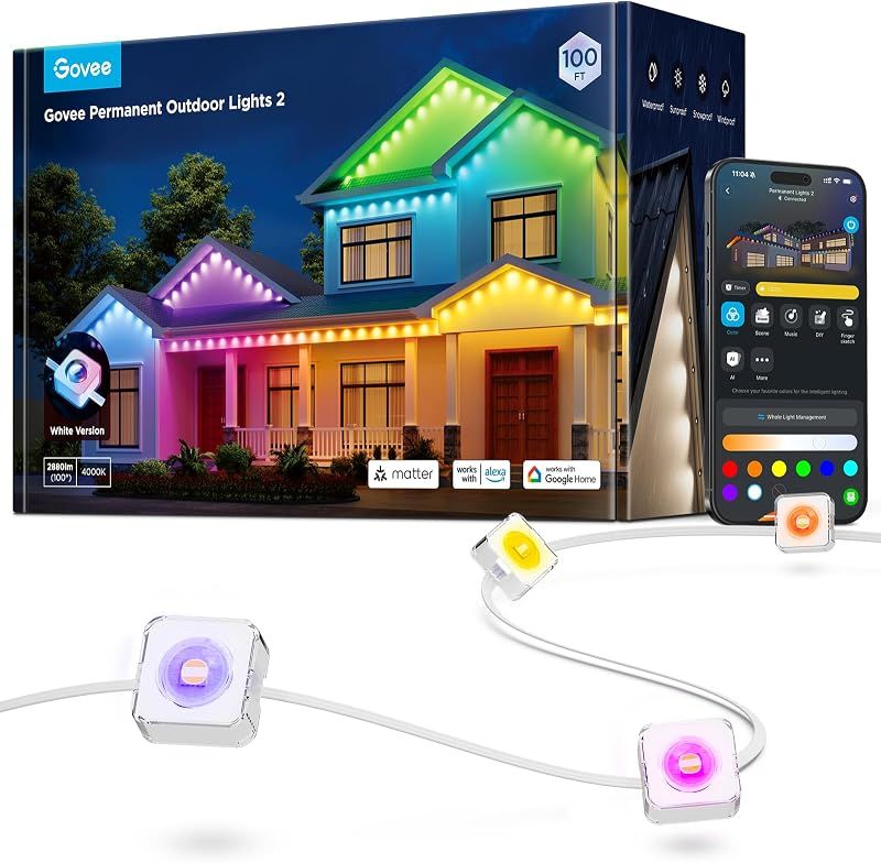 Permanent Outdoor Lights 2 100ft