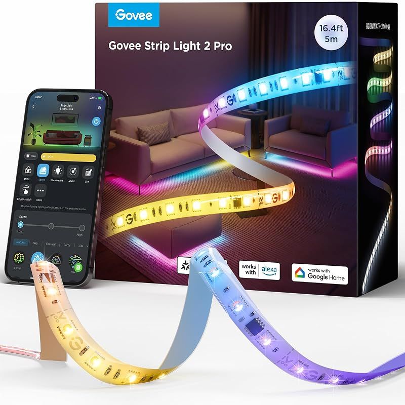 RGBWWIC LED Strip Light 2 Pro 16.4ft