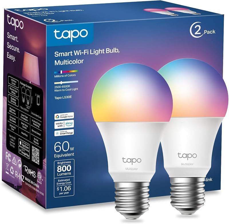 Tapo L530E Multicolor Bulb (2-pack)