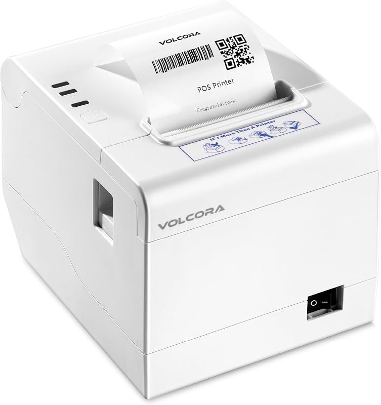 Volcora Thermal Receipt Printer (USB/Ethernet)
