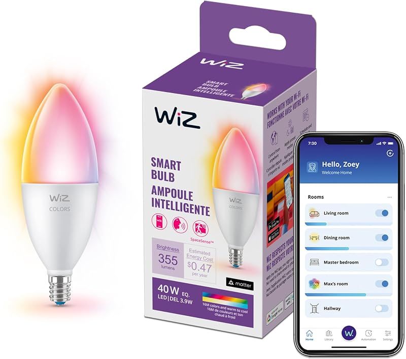 WiZ Color Candle B12 Bulb